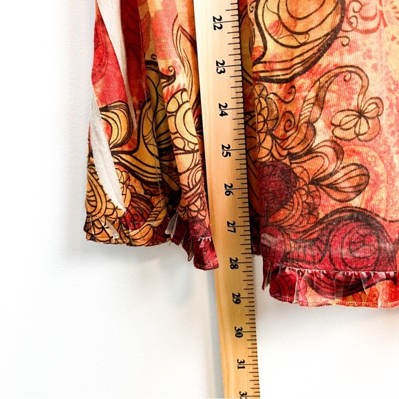 Unity World Wear Unique Brown & Orange Short Sleeve - Picture 11 of 11